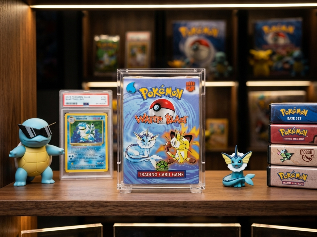 Why Sealed Pokémon Products Deserve an Acrylic Display Case - Aegis Acrylic