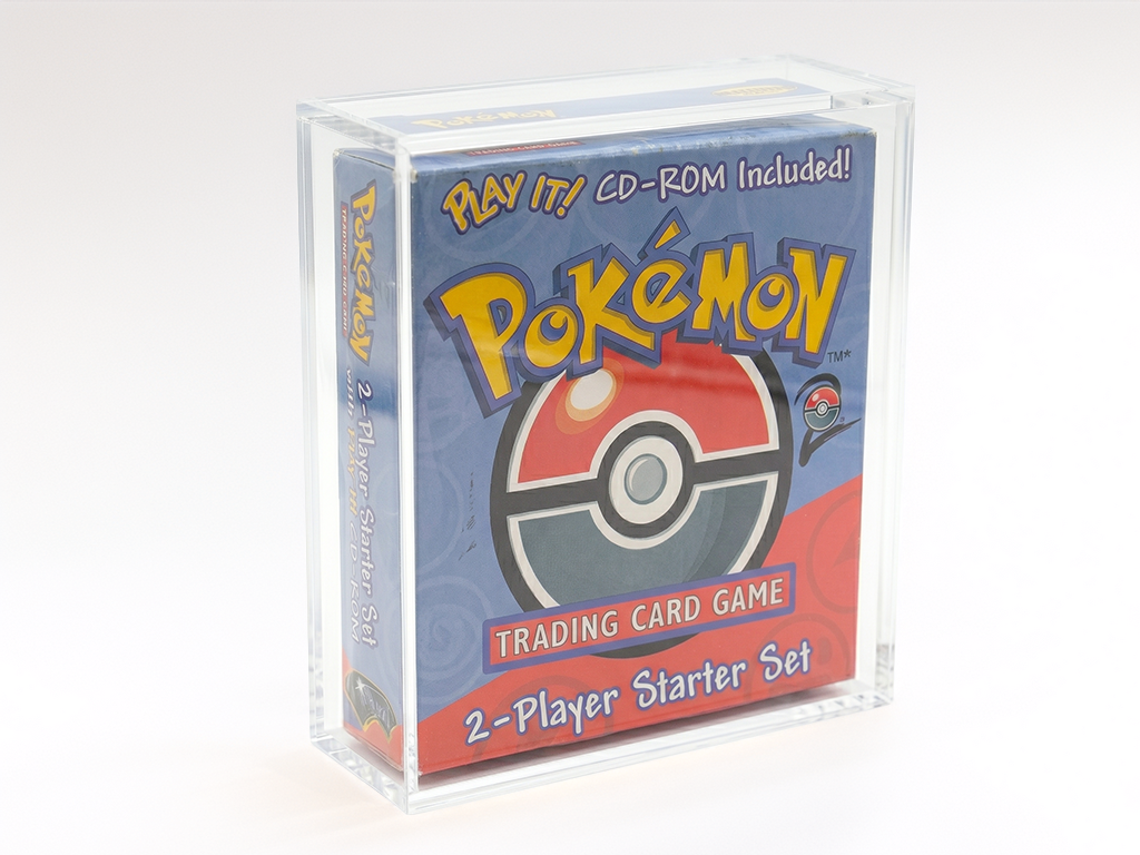Pokémon 2-Player Starter Set CD-ROM Acrylic Display Case