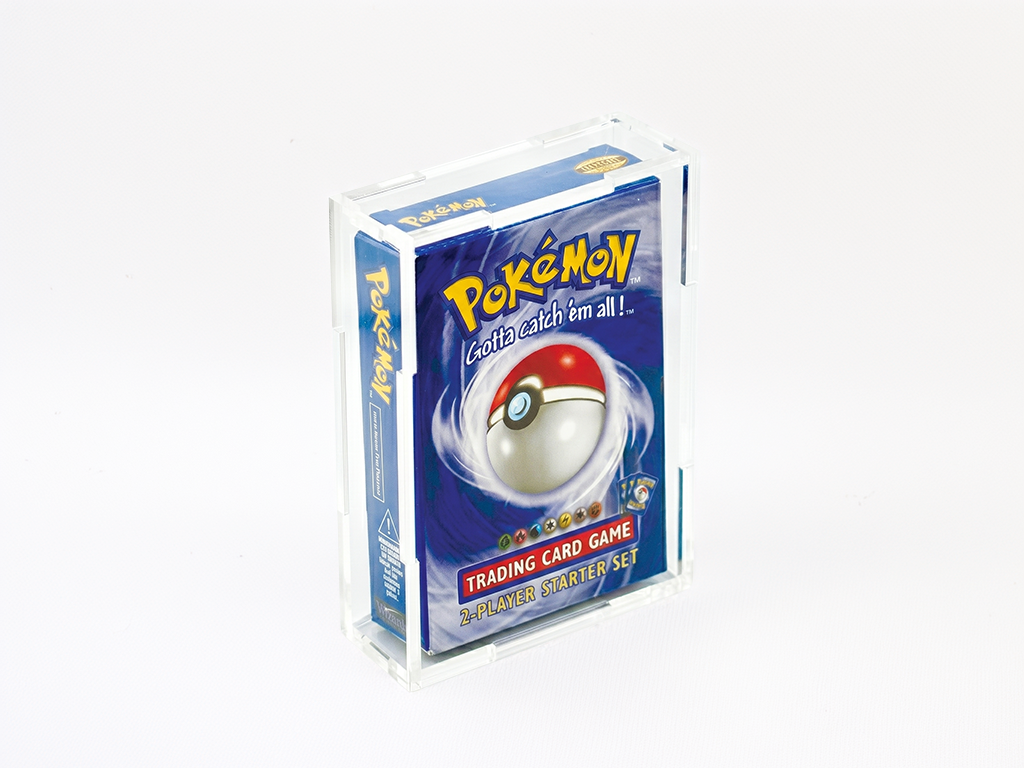 Pokémon 2-Player Starter Set Acrylic Case – Base Set Display Box