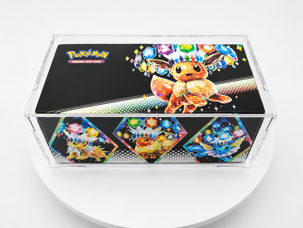 Pokémon Eevee Evolution Box Acrylic Display Case