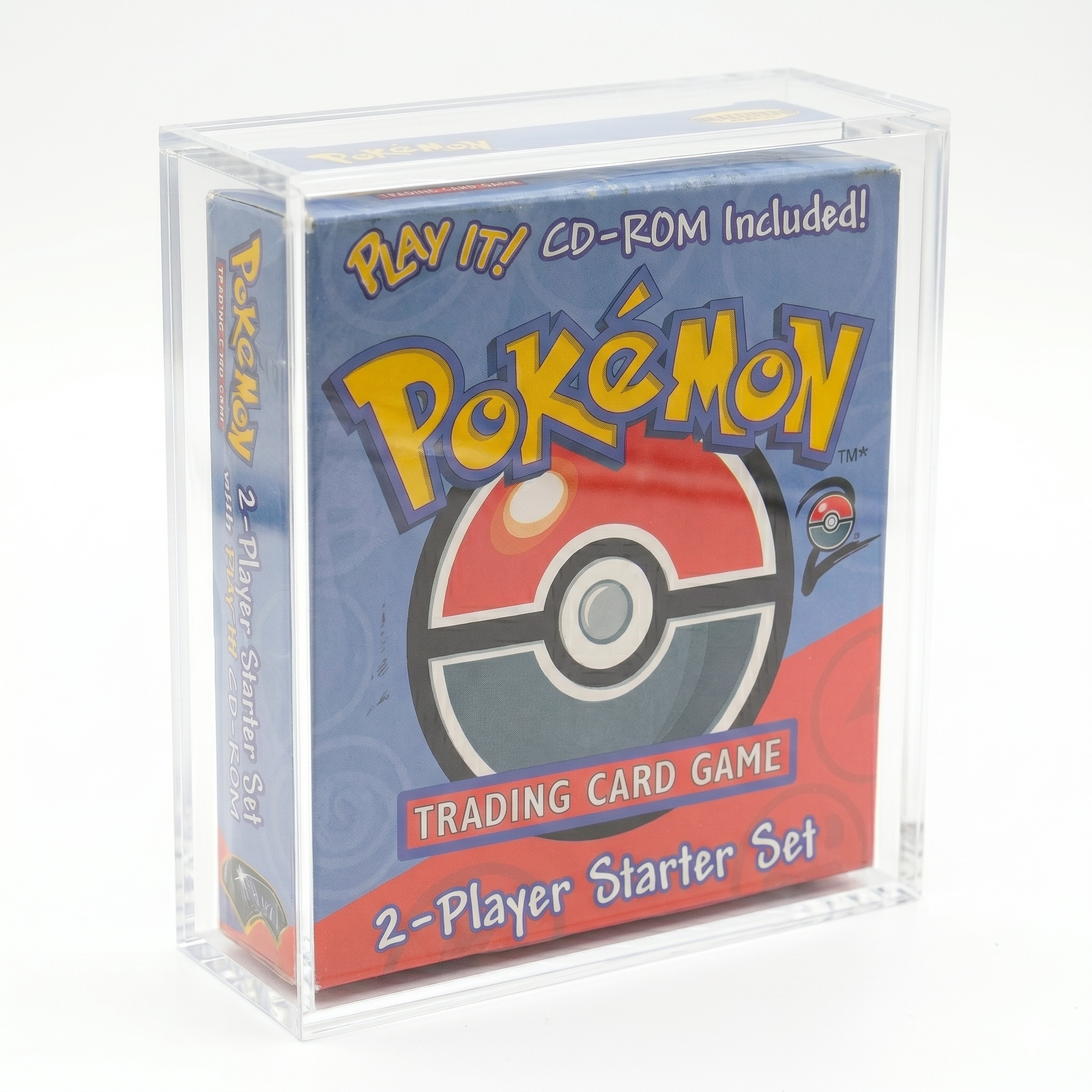 Acrylic Display Case for Pokémon 2-Player CD-ROM Starter Set Box