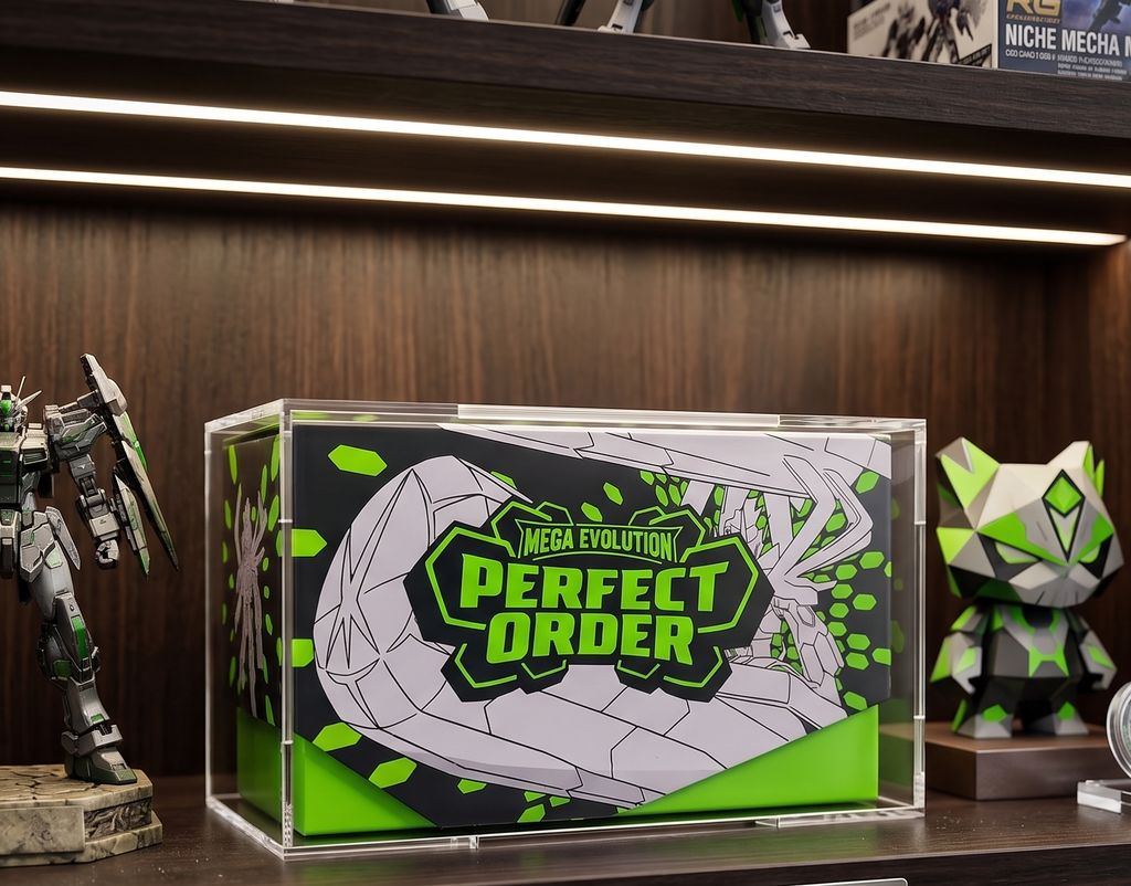 Open ETB Acrylic Display Case for Pokémon Elite Trainer Boxes