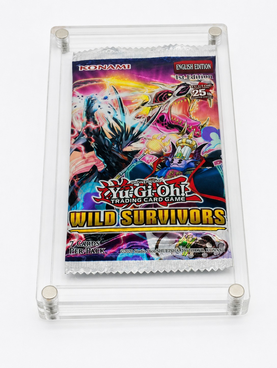 Acrylic Booster Pack Display Case – Magnetic TCG Pack Protector