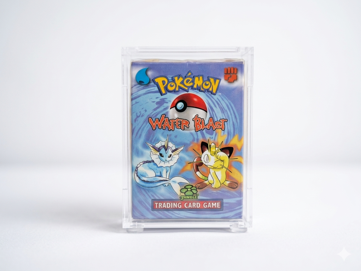 Pokémon Water Blast Mini Deck Acrylic Display Case