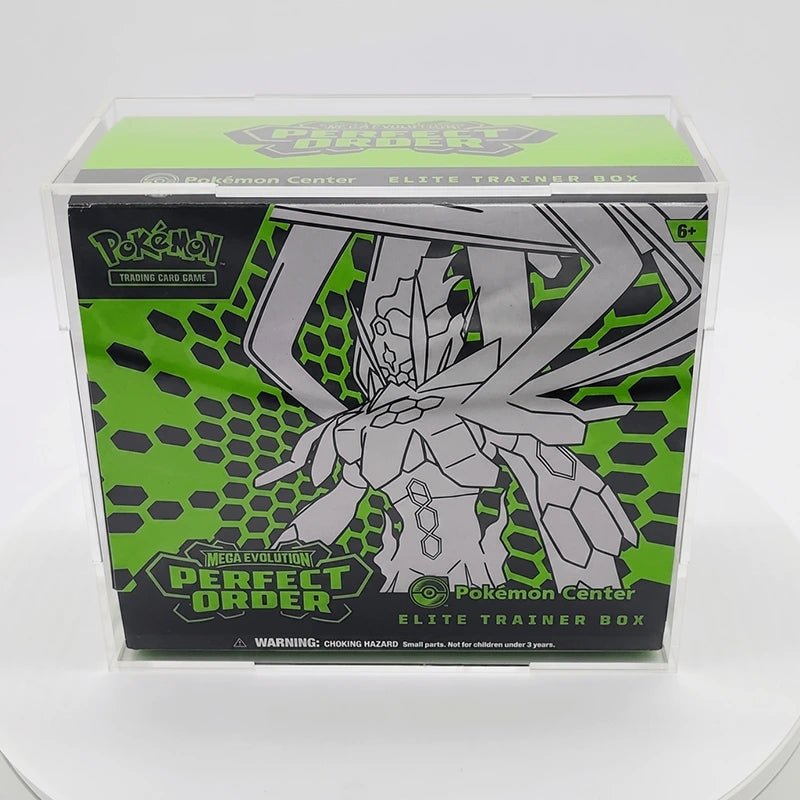 Acrylic Display Case for Sealed Pokémon ETB - Aegis Acrylic