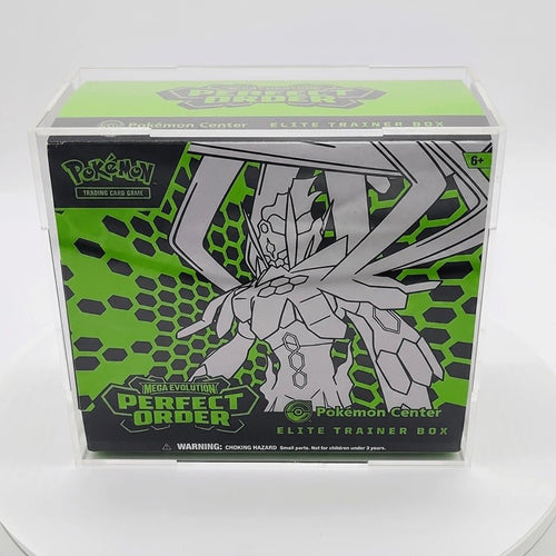 Acrylic Display Case for Sealed Pokémon ETB - Aegis Acrylic