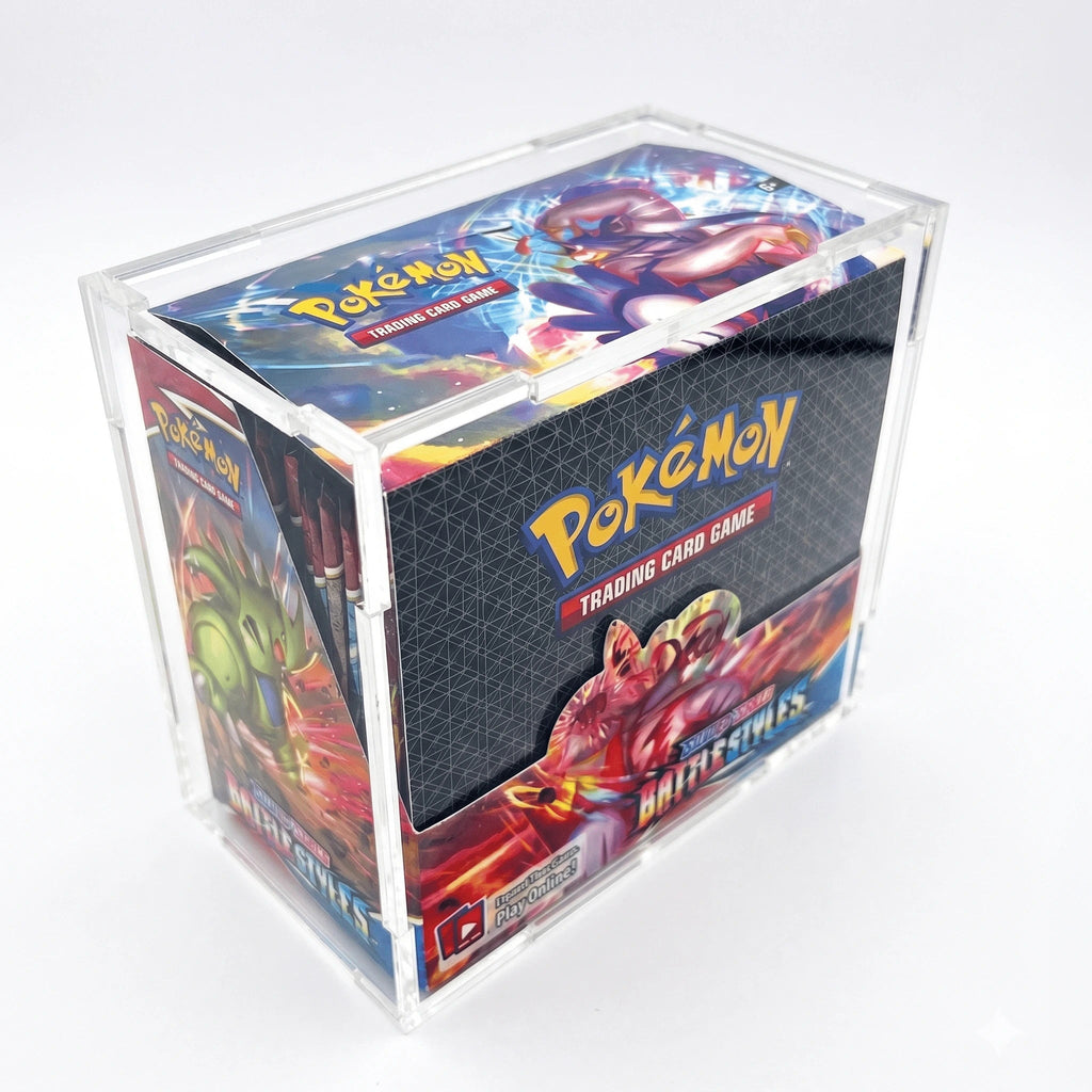 Pokémon Booster Box Acrylic Display Case - Aegis Acrylic