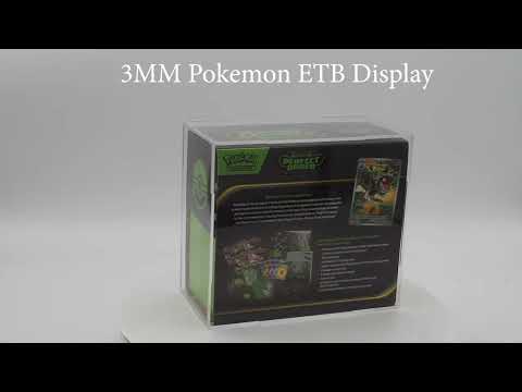 Acrylic Display Case for Sealed Pokémon ETB